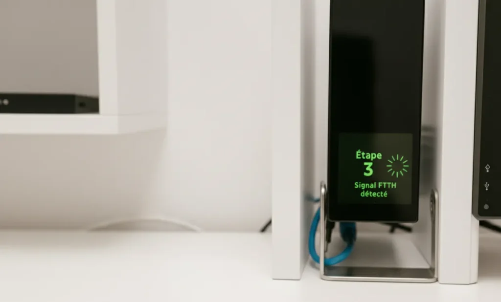 signal FTTH détecté