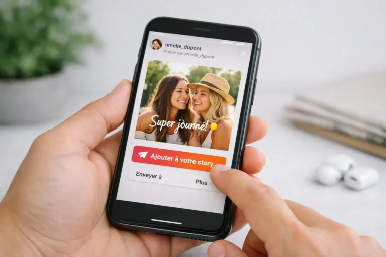 comment republier une story sur instagram