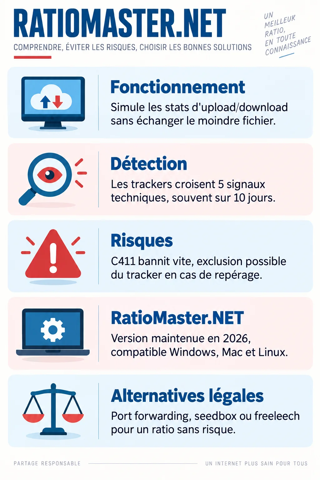 RatioMaster : ce qu'il faut savoir : Fonctionnement, Détection, Risques, RatioMaster.NET, Alternatives légales